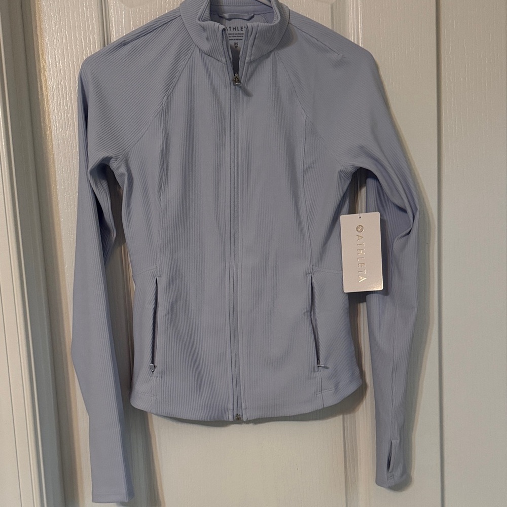 Athleta Women's Soft Blue Utility Jacket